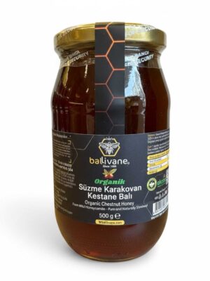 Süzme Karakovan Kestane Balı 500 gr.